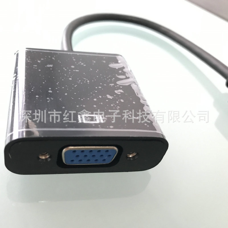 The manufacturer supplies dp to vga high-definition conversion cables that support 1080P DP to VGA computer conversion cables for 1080P Application Scenario