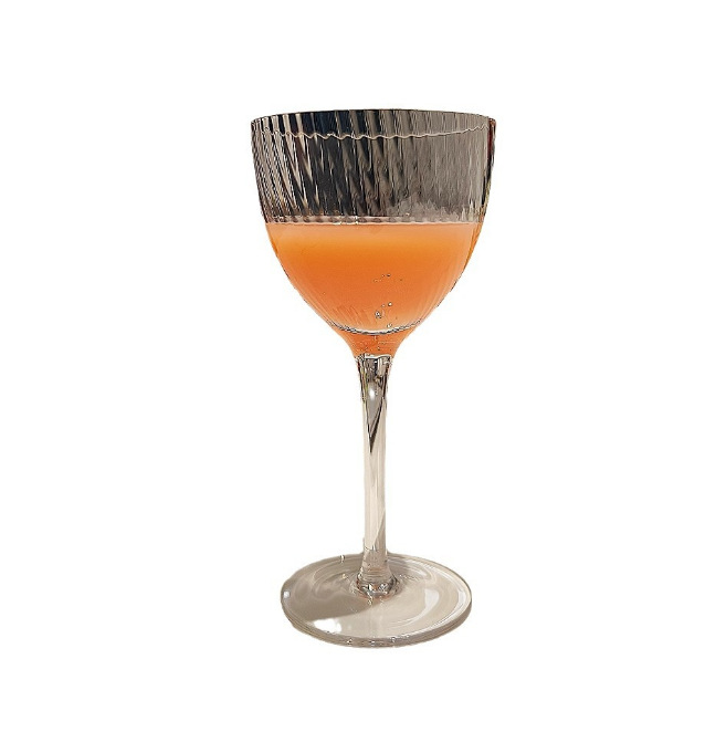 Crystal glass chicken-tail glass, Martini glass, cocktail glass, bar glass, Martini glass, highball glass Item Picture