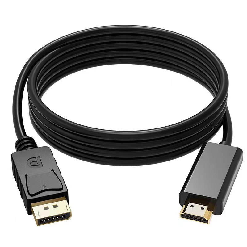 DP TO HDMI1.8 cable 4K/2K large DP DISpiayPort TO HDMI high-definition cable projector miniDP full figure
