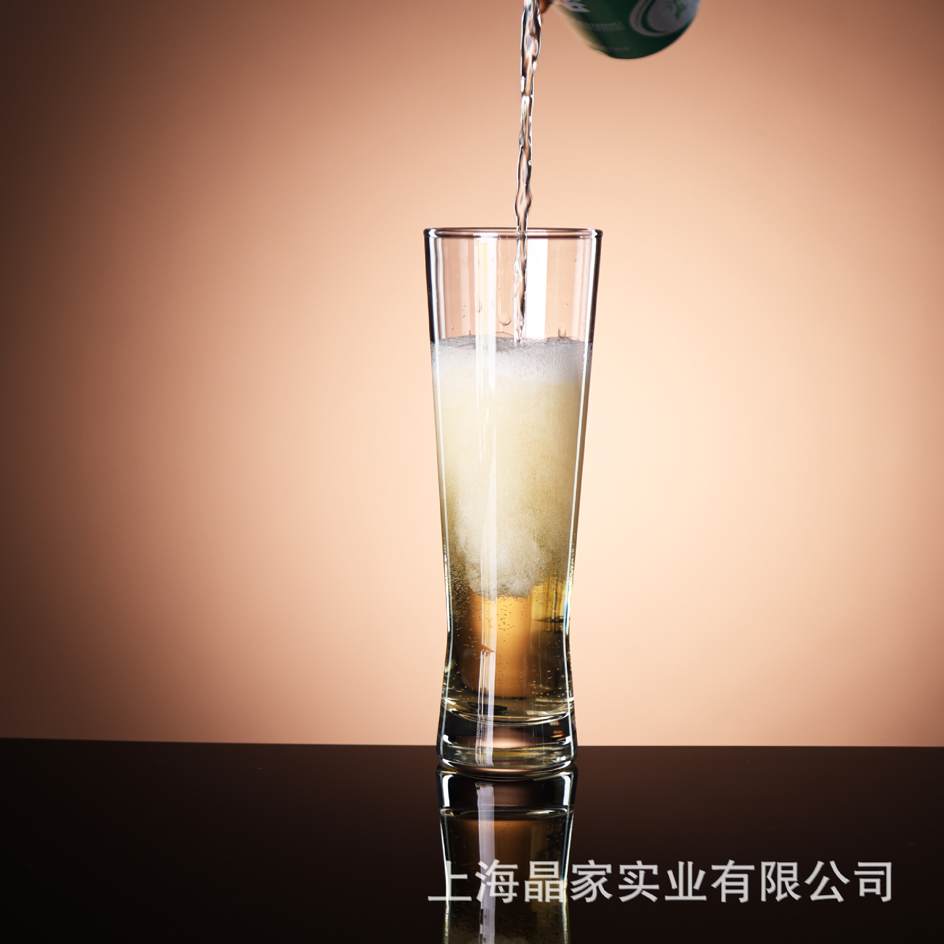 Bar craft beer mugs, creative cloud-patterned slim waist glass cups, home juice cups, cold drink cups are available for wholesale with LOGO printing details Picture