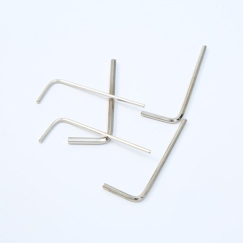 L-shaped hex socket wrench, galvanized hex socket wrench, self-produced and self-sold, wholesale of hardware tools for hex socket wrenches Specification drawing