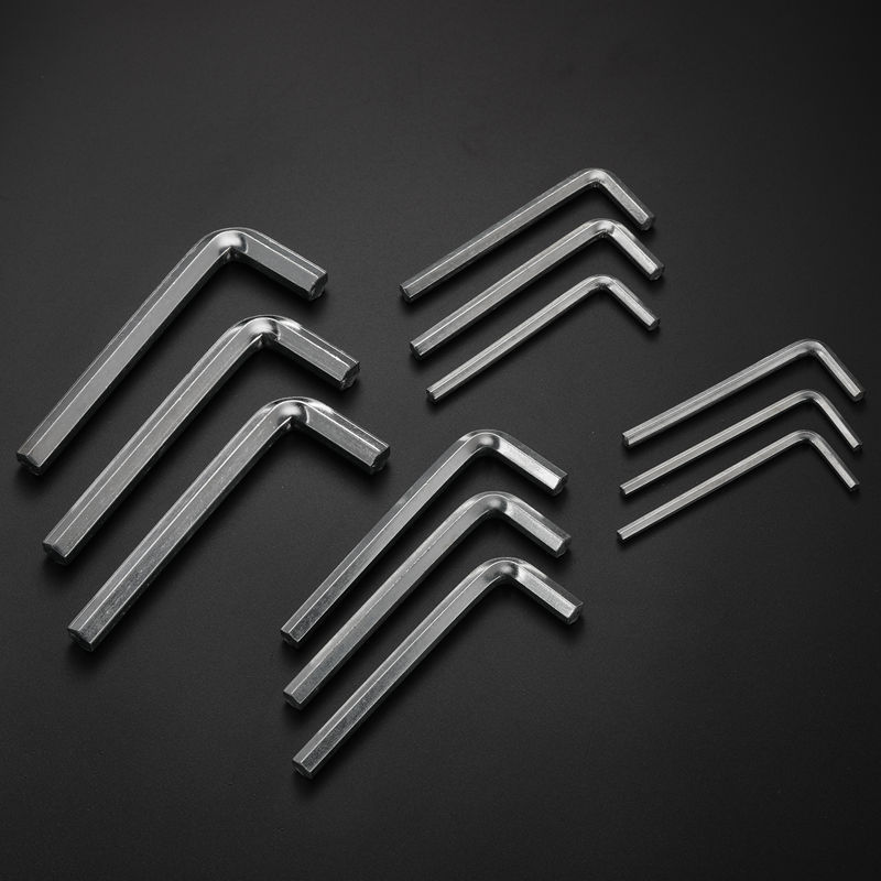 Allen wrench 1.27-10mm simple disposable L-shaped wrench, Allen wrench, hex key details Picture
