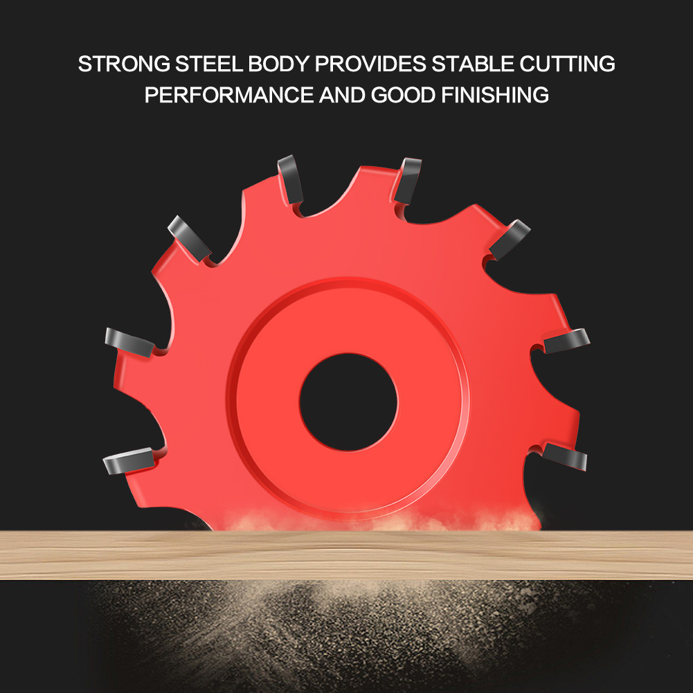 Aluminum-plastic panel slotting knife, 90-degree UV type milling cutter, special slotting saw blade, folded edge right-angle cutting blade, circular bottom forming knife details Picture