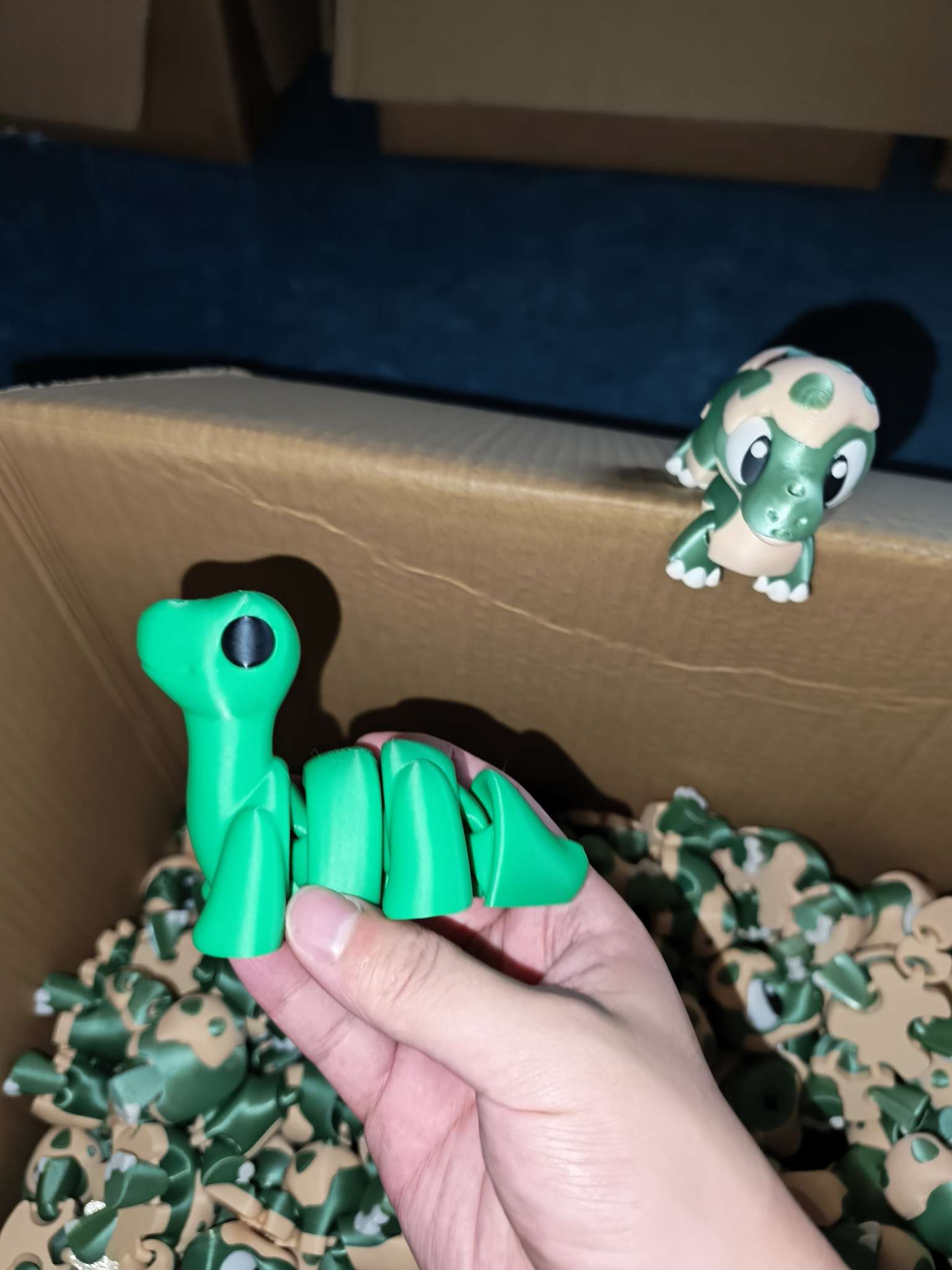 Wholesale of 3D printed toy keychain pendant models in animal shapes Item Picture