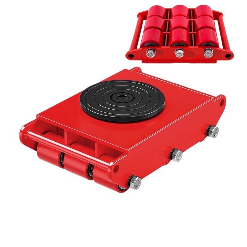 Straight-line steering rubber wheel steel wheel ground ox small tank transporter heavy-duty tank shifter Item Picture