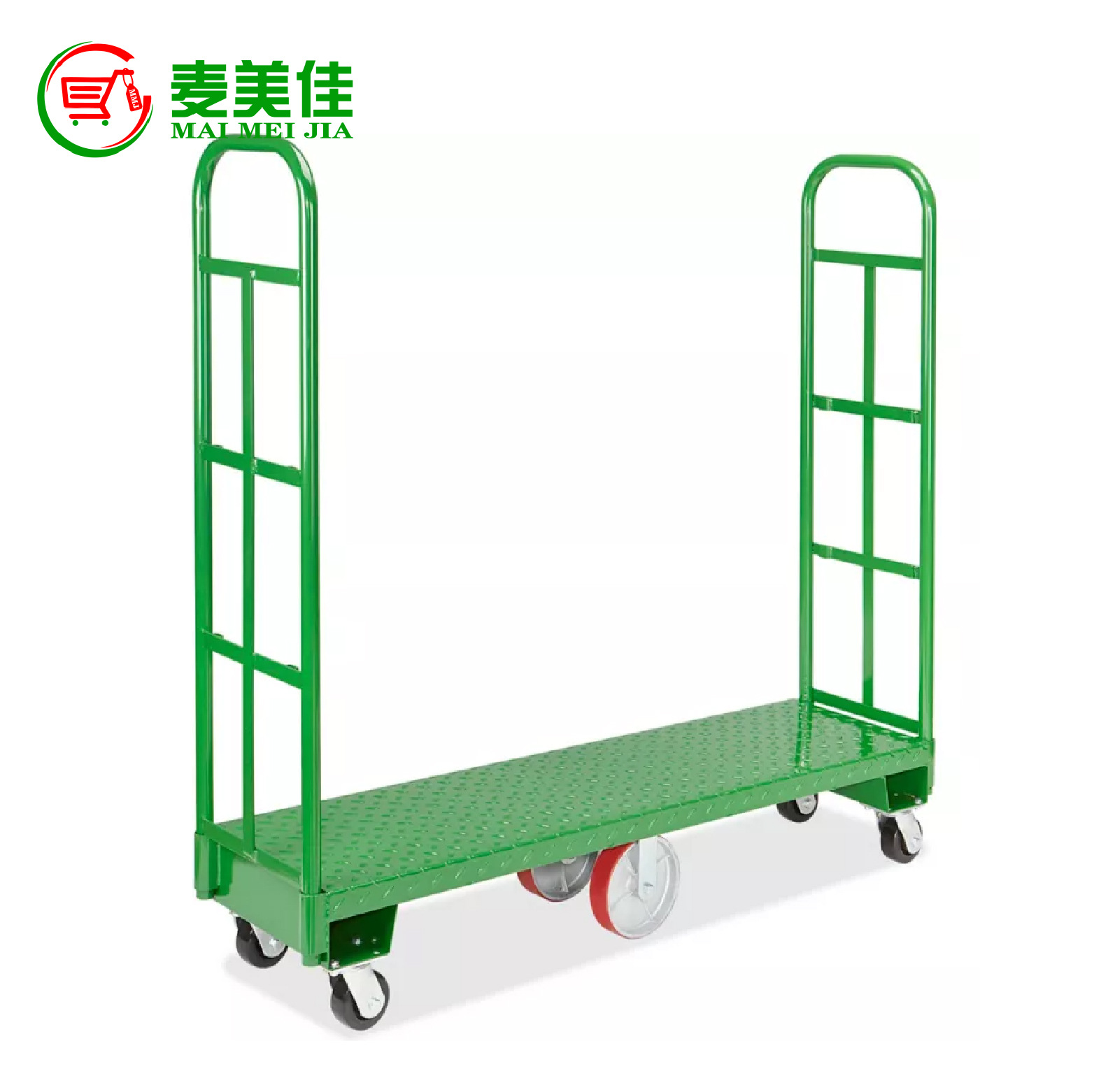 MT-LRC supplies six-wheel trolleys, logistics six-wheel turnover carts, and metal turnover logistics trolleys for direct sales full figure