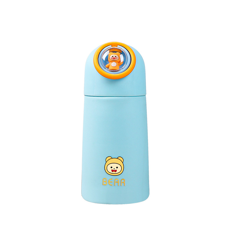 Ouqu water cup printed logo cartoon ins gift glass water cup merchant opening event promotional advertisement cup Item Picture