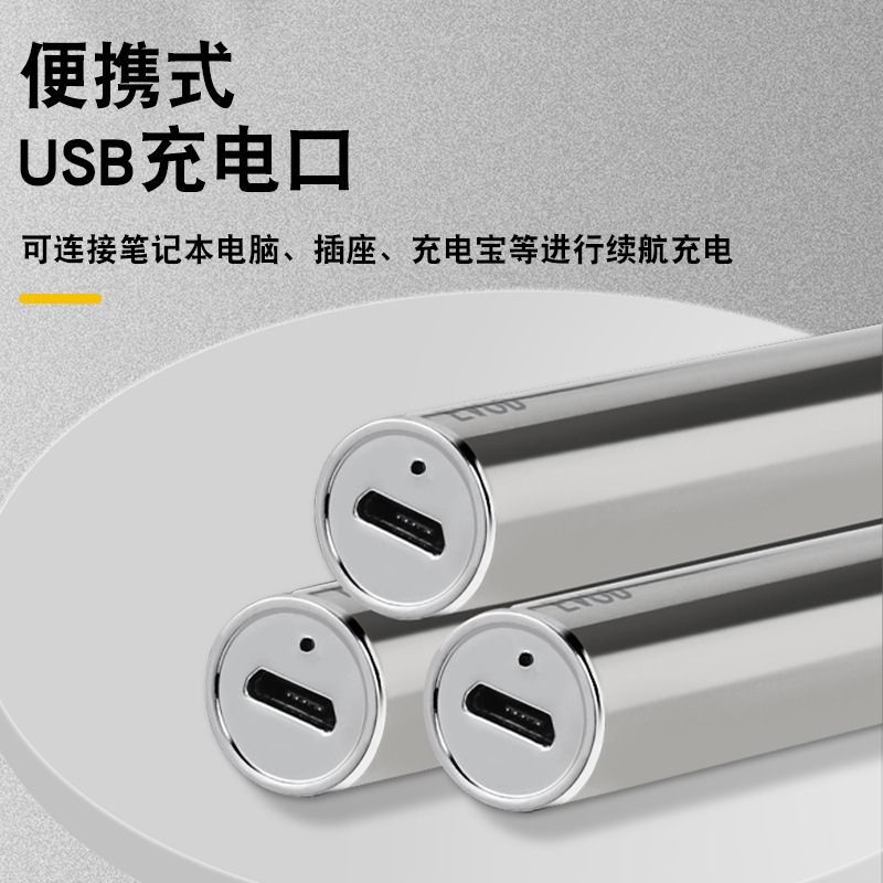 Wireless lithium battery soldering iron USB plug port 510 portable soldering pen car soldering iron set 15W details Picture