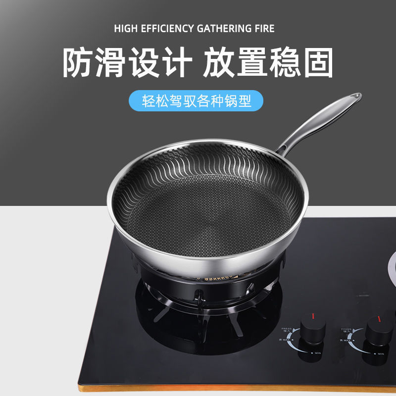 Gas stove windproof cover, enamel windproof cover, flame-gathering windproof energy-saving gas accessories, flame-gathering cover, gas-saving, heat-insulating and windproof Application Scenario