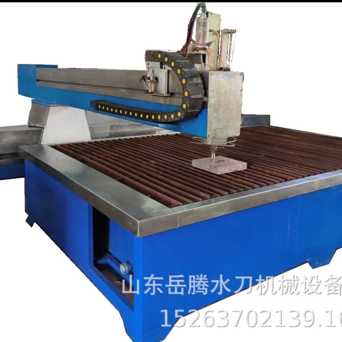 High-pressure water jet cutting glass equipment, CNC water jet cutting machine, diversified processing of various materials, second-hand water jet Item Picture