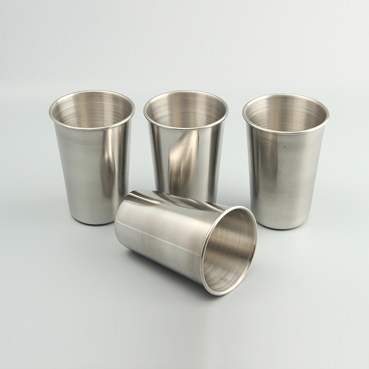 Factory direct supply of stainless steel large cup sets, creative portable travel water cups, stainless steel beer mugs wholesale details Picture