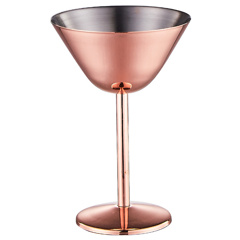 Cross-border 304 stainless steel cocktail glasses, personalized Martini goblets, champagne glasses, Margarita goblets Item Picture