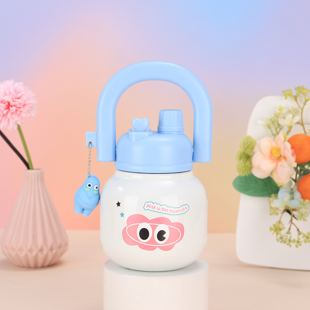 Wholesale of high-appearation-level 316 stainless steel double-drinking insulated cups, portable hand-held cups with tea storage bins and large-bellied cups Application Scenario