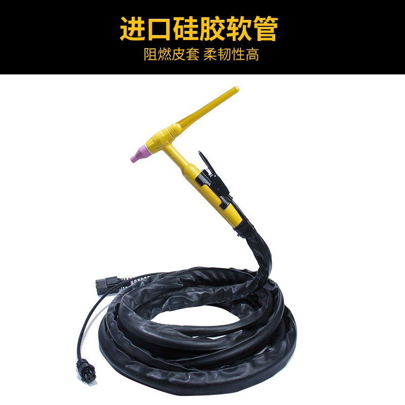 QQ150/QQ300 argon arc welding gun, porcelain nozzle flow guide parts, short gun tail, long tail cap, 1.6/2.0 tungsten electrode clamp Application Scenario