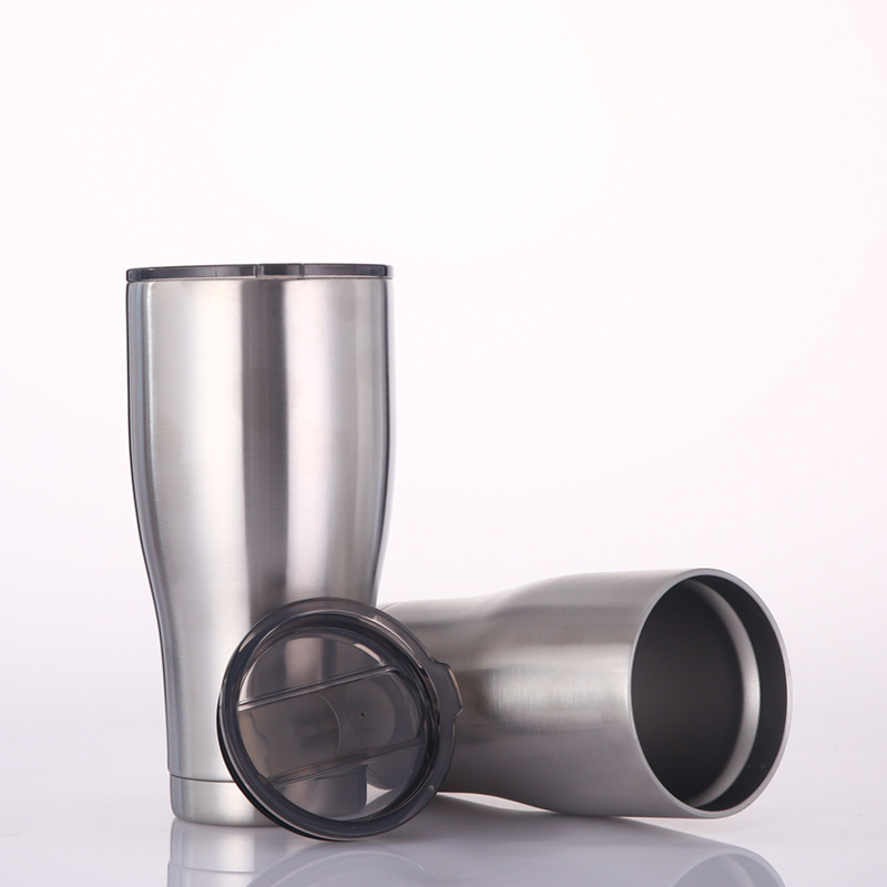 The new waist-shaped cup has a monthly sales volume of 50,000. It is an export stainless steel vacuum car cup, beer mug, and a large-capacity car ice cup Specification drawing
