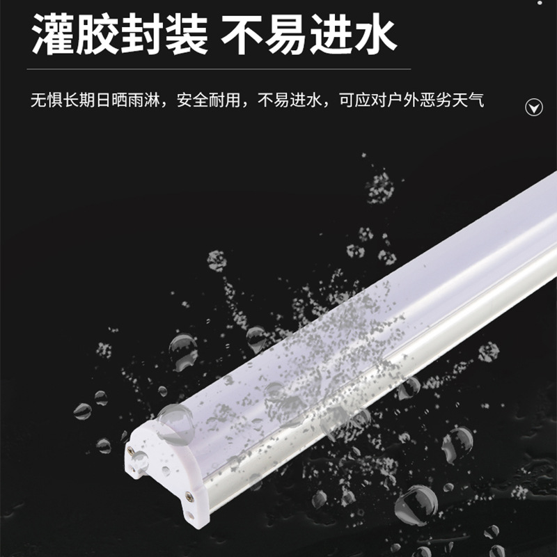 LED wall washing light, guardrail tube, DC24V wall lighting, outdoor building lighting, waterproof strip light, line light Specification drawing