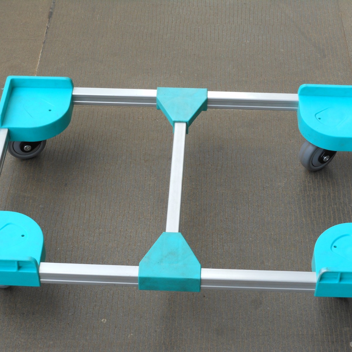 Japanese KANATSU silent trolley, aluminum alloy floor cart, frame cart details Picture