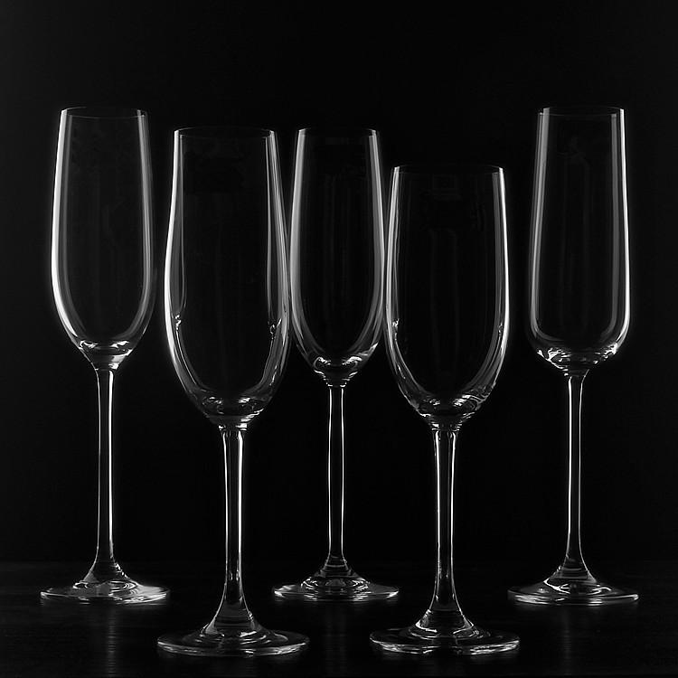 Idelita mechanism crystal glass champagne glass, tall wine glass, flute champagne glass, sparkling wine glass, red wine glass details Picture