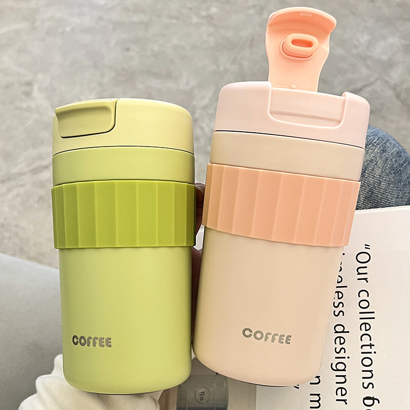 Creative coffee cups, compact and portable, high appearance level, girls' insulated cups, office household water cups, travel cups, custom-made Specification drawing