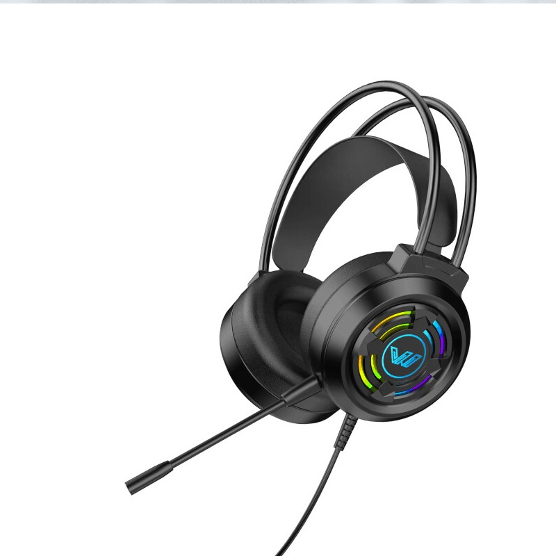 USB7.1 wired headset with microphone for desktop laptops, universal gaming PUBG headset Item Picture