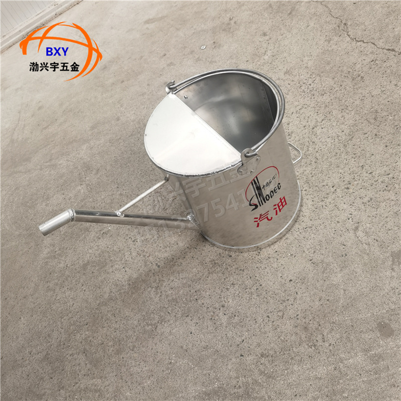 Motorcycle extended spout explosion-proof fuel can for gas stations, 5, 10L aluminum fuel cans with LIDS and extended spouts undefined