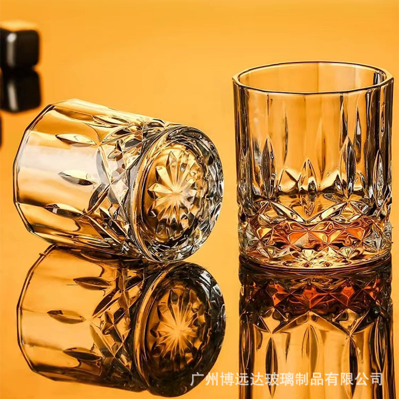 Glass whisky glasses, high-quality appearance, brandy glasses, spirits glasses, cocktail glasses, bar wine sets, beer glasses, batch Application Scenario