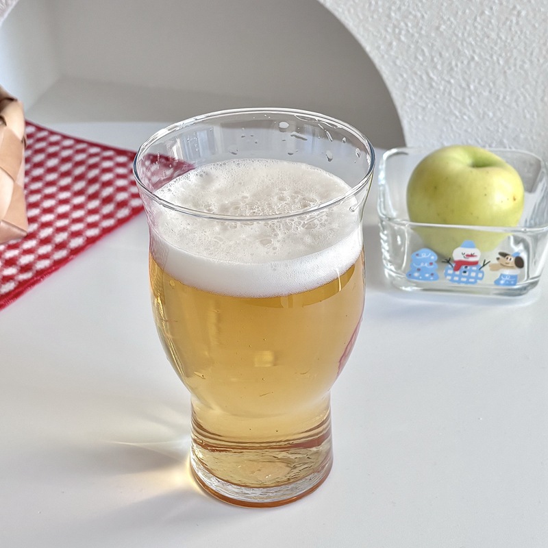 Gao Yan 650ml large-capacity beer glass, crystal glass, home craft beer, personalized and creative glass details Picture