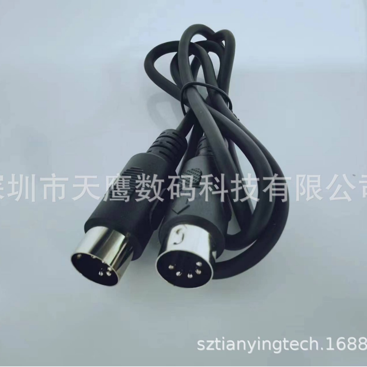 midi cable, double-headed five-pin MIDI connection cable, keyboard synthesizer, electronic drum, electronic organ, music editing cable Application Scenario