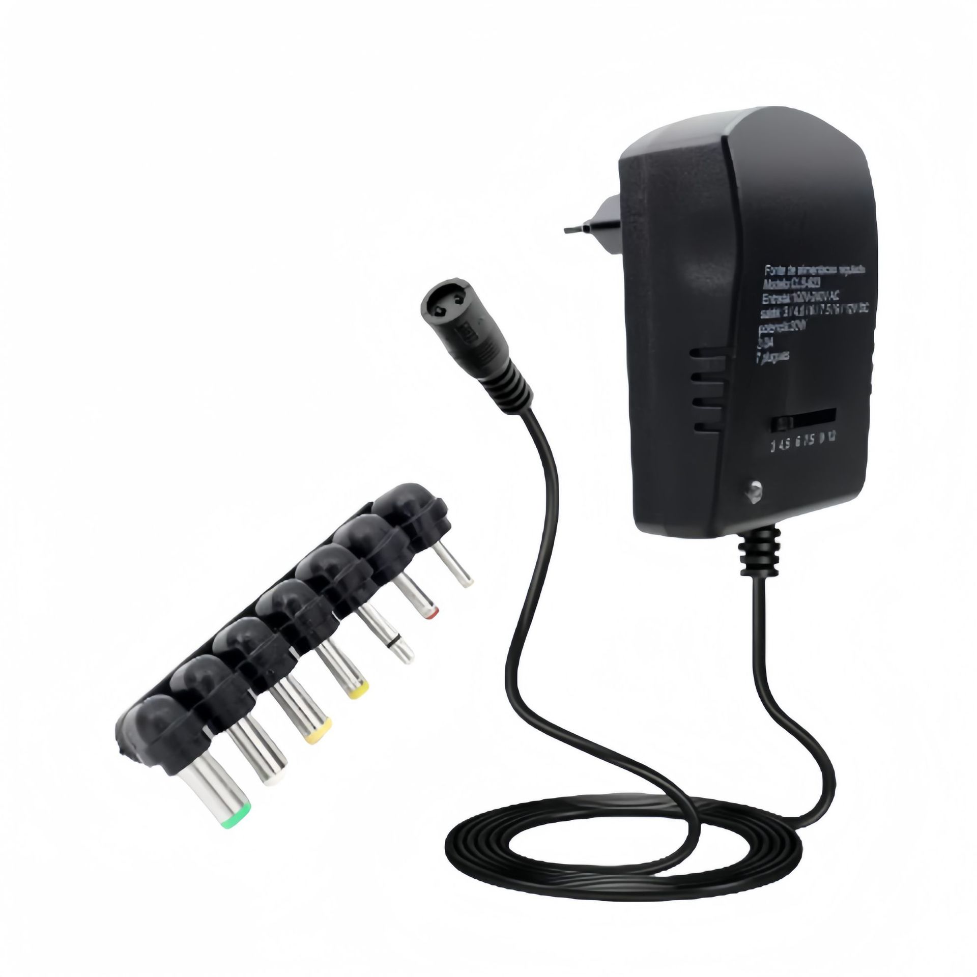 30W adjustable multi-functional switching power supply, 3-12V adjustable voltage power supply, 3A current switching power supply Specification drawing