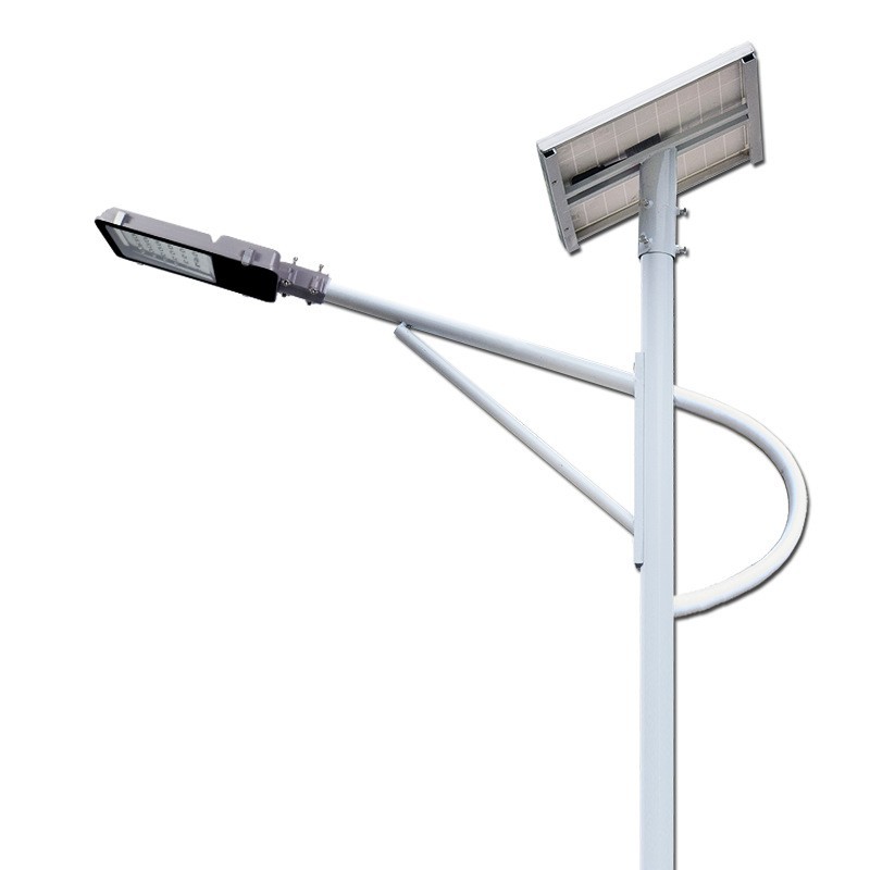 led outdoor waterproof street lamps from street lamp manufacturers, single and double arm street lamps for municipal new rural areas, high-pole cantilever street lamp poles Item Picture