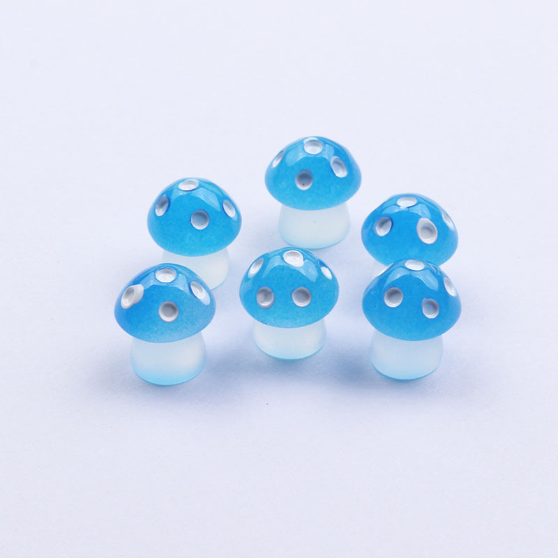 Luminous resin accessories, miniature mushroom simulation, micro-landscape ornaments, DIY accessories and ornaments Specification drawing
