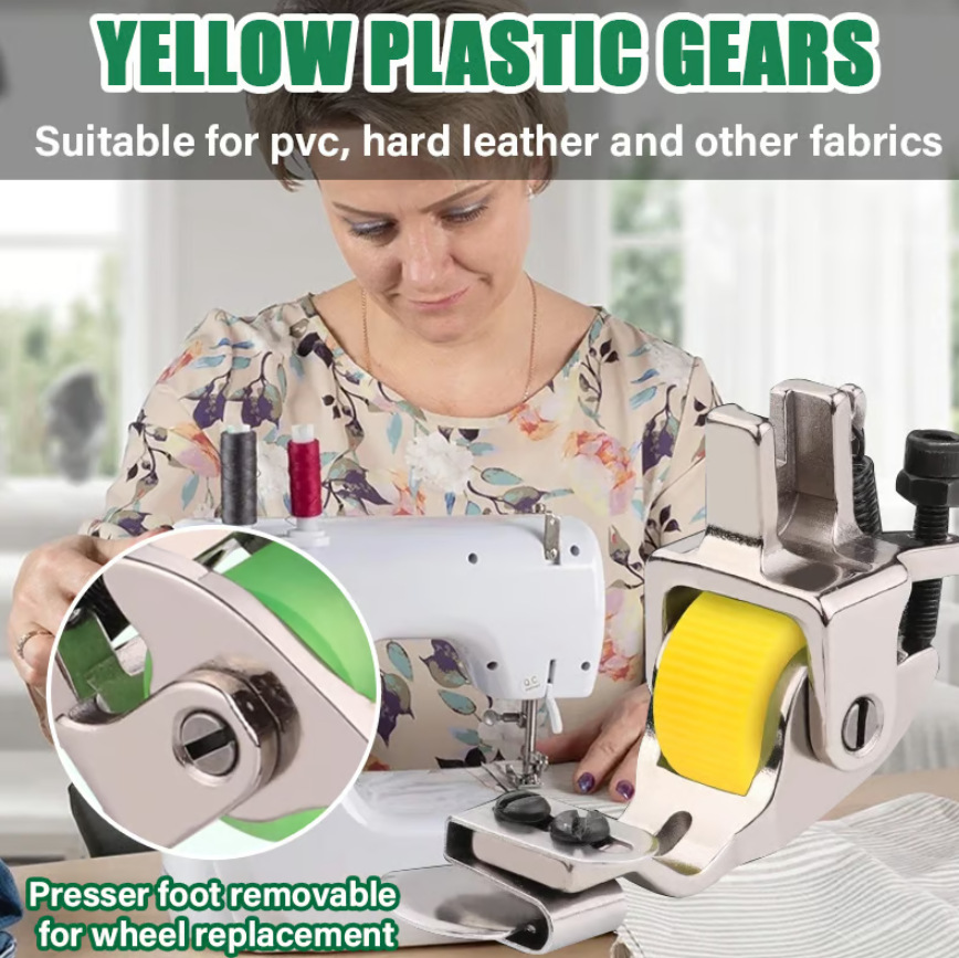 Versatile Adjustable Rolled Hemmer Presser Foot sewing Application Scenario