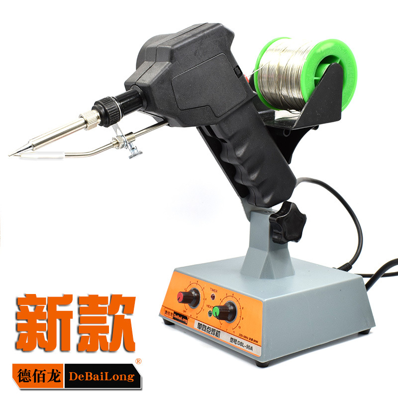 DBL-80 foot-operated soldering machine, one-way spot soldering machine, wire switch terminal soldering, automatic soldering station, soldering arm Application Scenario