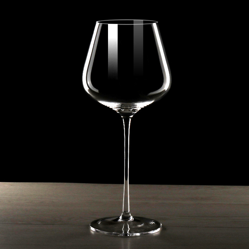 Factory direct sales of handcrafted crystal red wine glasses, Burgundy highball wine glasses and wine glasses 2-piece gift box set details Picture