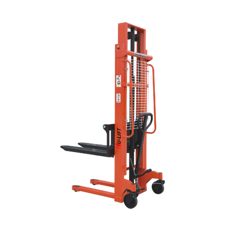 Huli HU-LIFT PC economical manual hydraulic stacker, material loading, lifting and handling forklift Item Picture