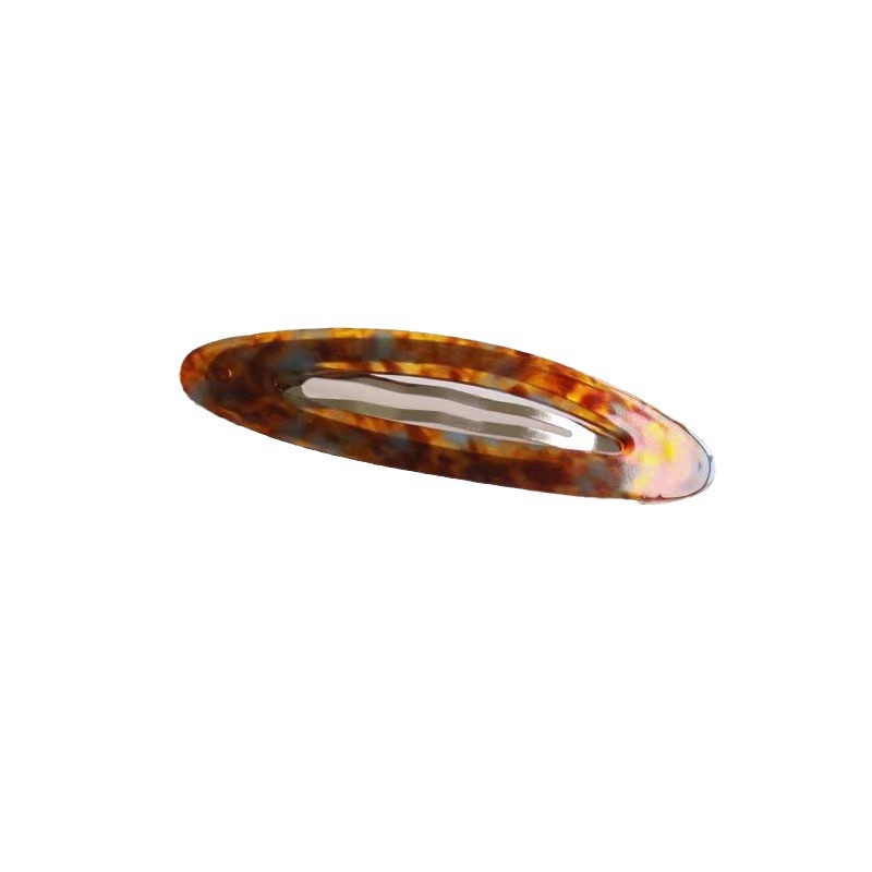 High-end acetate bb clips from Japan and South Korea, forehead bangs clips, side clips, simple and elegant style, hair clips at the back of the head, headwear for women Item Picture