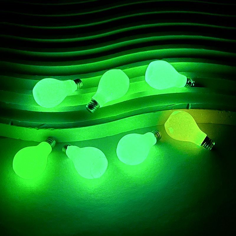 DIY resin accessories for luminous small bulbs, decorative accessories, simulated night lights, three-dimensional toy house accessories, and small ornaments details Picture