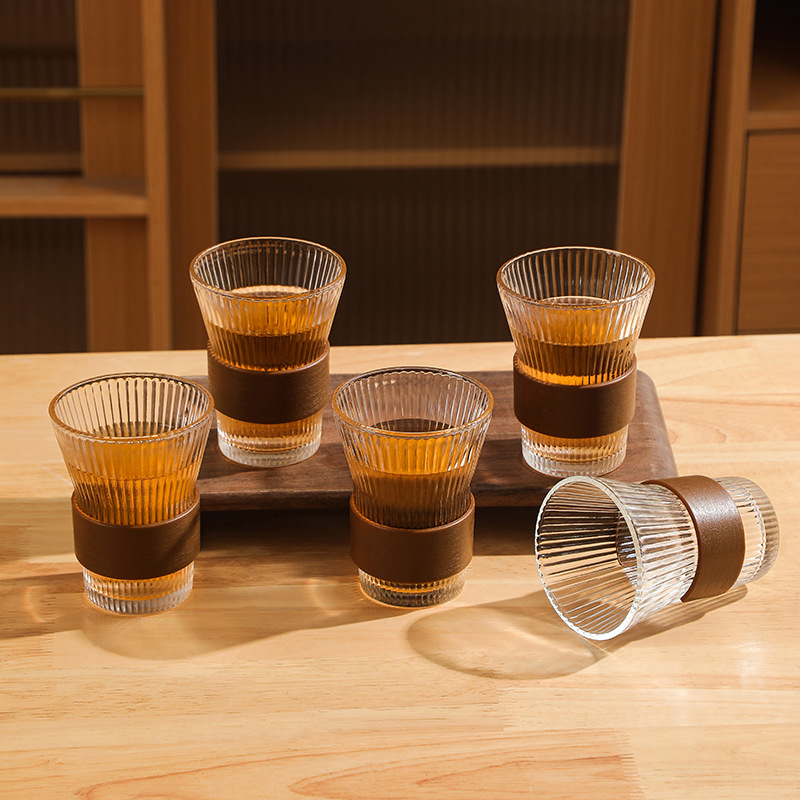 Wholesale of high-appearation-level internet-famous Japanese-style organ cups and high borosilicate glass cups as gifts for business opening events Application Scenario