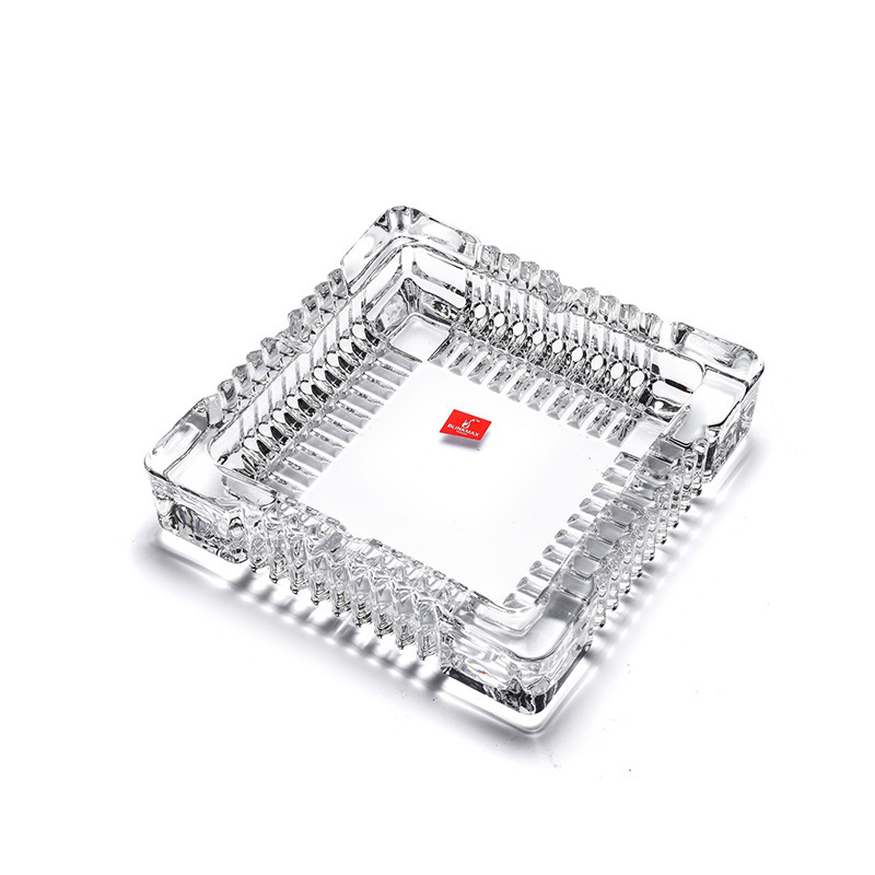 Lizun Premium crystal gear ashtrays, hotel, home, hall, KTV ornaments wholesale, logo printing Item Picture