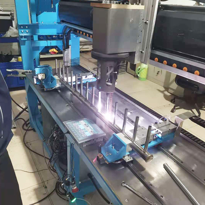Full-position 360-degree seamless tube sheet automatic welding machine, plug and socket welding equipment, tube extension and inward retraction welding details Picture