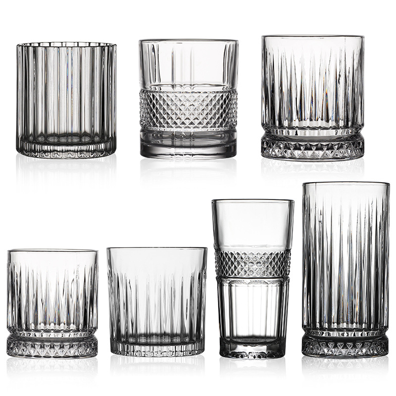 Jingjia Creative Multi-functional Water Cup, Whisky Cup, heat-resistant Glass Cup, Juice Cup, Foreign Wine Set Wholesale set full figure