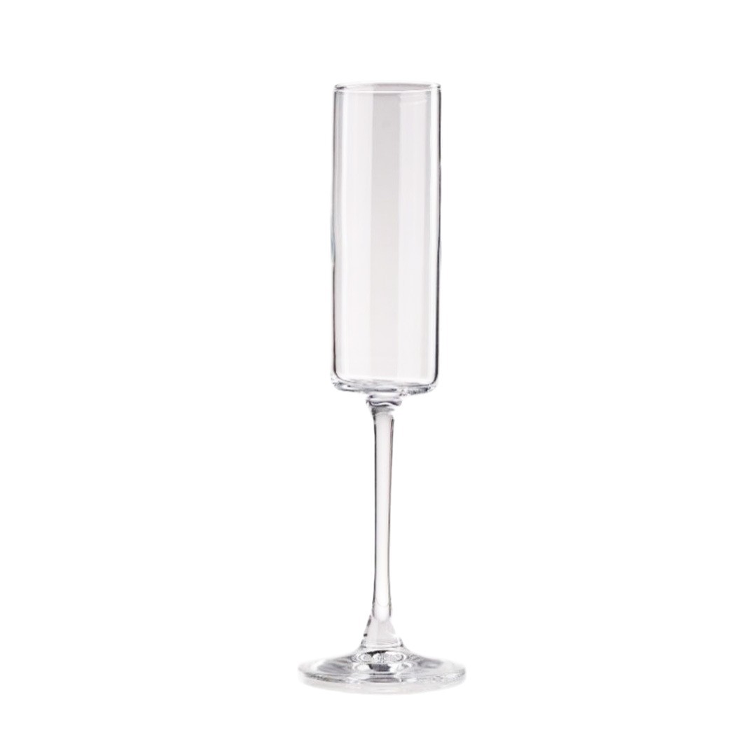Transparent glass straight champagne glass, sparkling wine glass, bar cocktail glass, highball glass, wine glass, cold cut with logo printing Item Picture