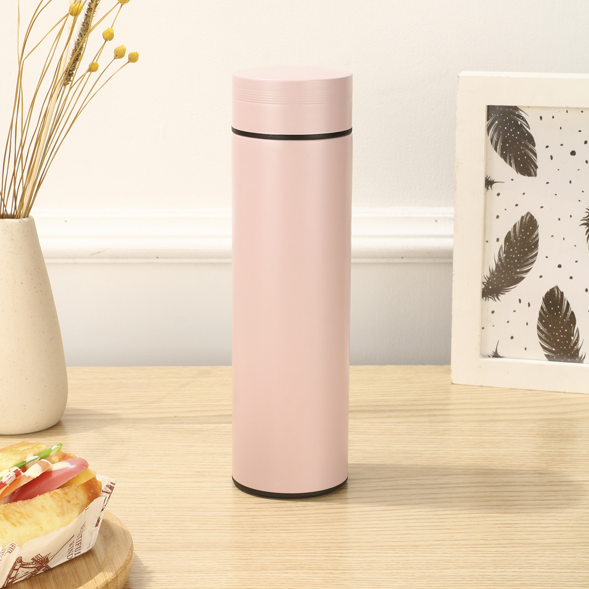 New 316 stainless steel vacuum insulated cup, high appearance level, solid color car cup, portable and compact, double-layer cola cup details Picture