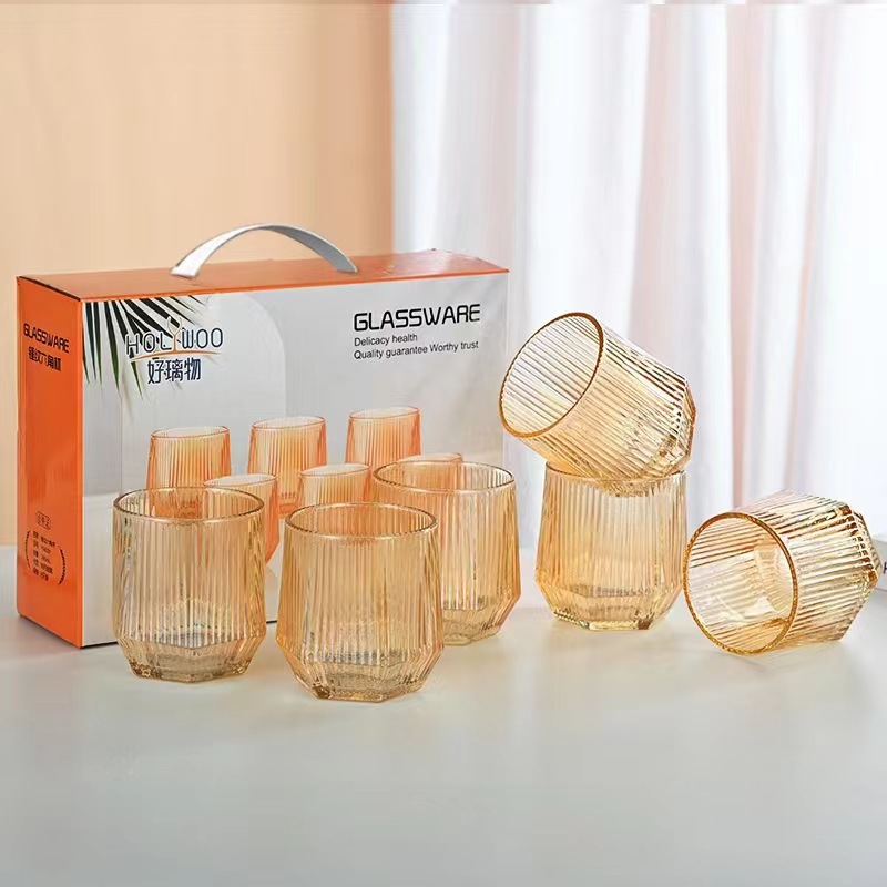 Business gift sets, hexagonal cups, small gift boxes, opening event gifts, in-store gifts, jewelry store gifts Application Scenario