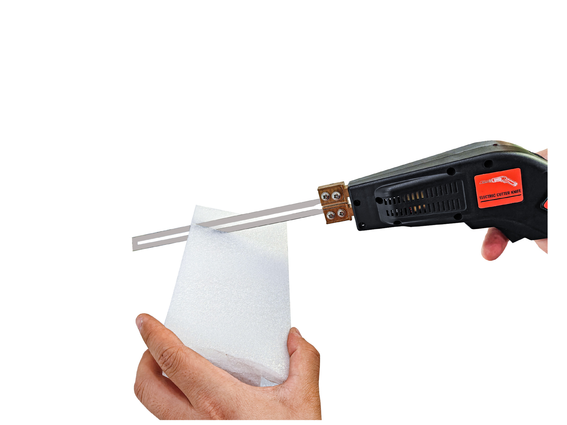 Hot melt knife, high-power foam plastic KT board sponge special electric cutting knife, foam engraving electric heating knife undefined