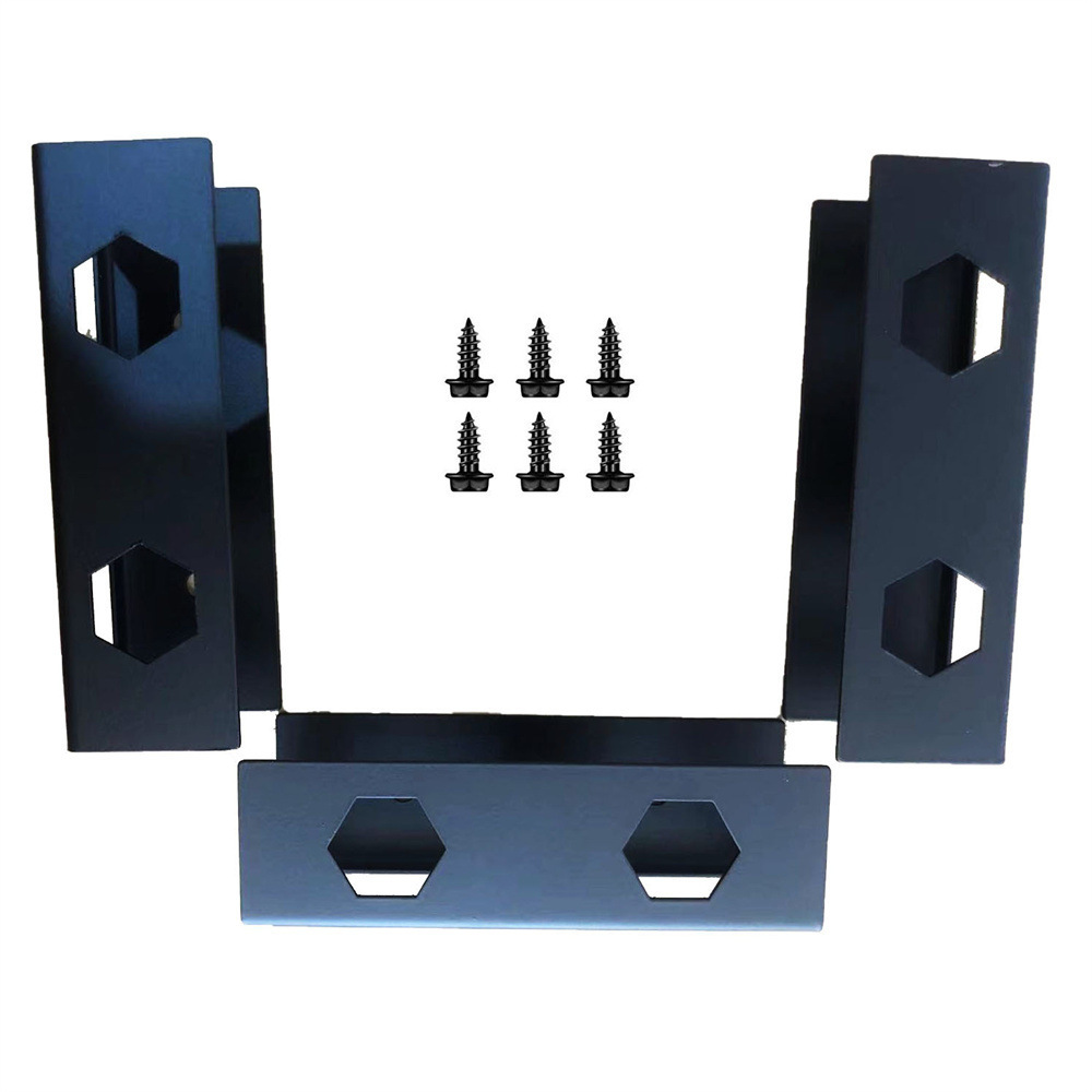 Factory direct supply notebook stand, storage stand, creative metal tray stand for notebooks under the desk, invisible storage Application Scenario