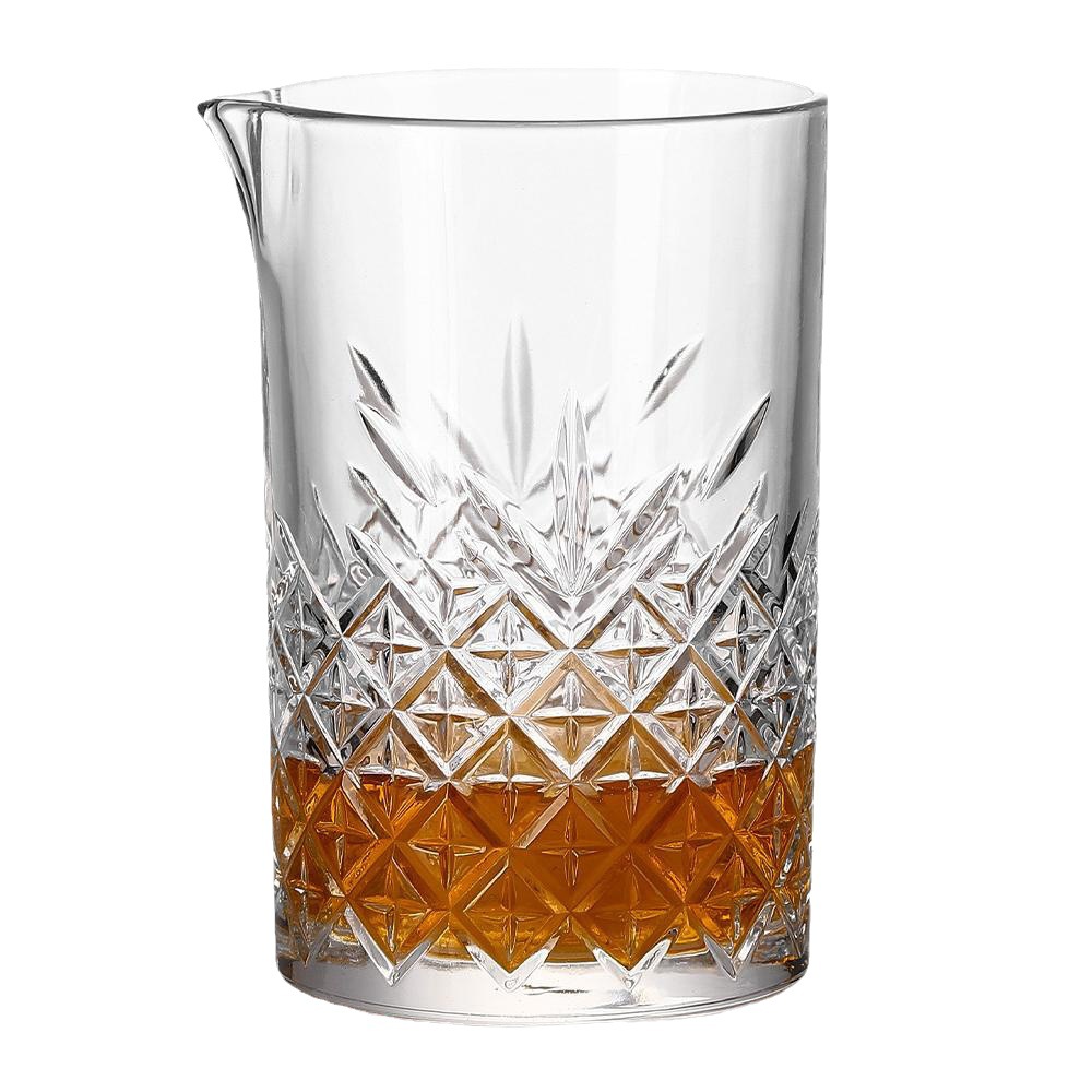 Japanese-style crystal cocktail glasses, cocktail glass mixing cups, bar bartenders' mixing cups, glassware, and cocktail utensils Item Picture