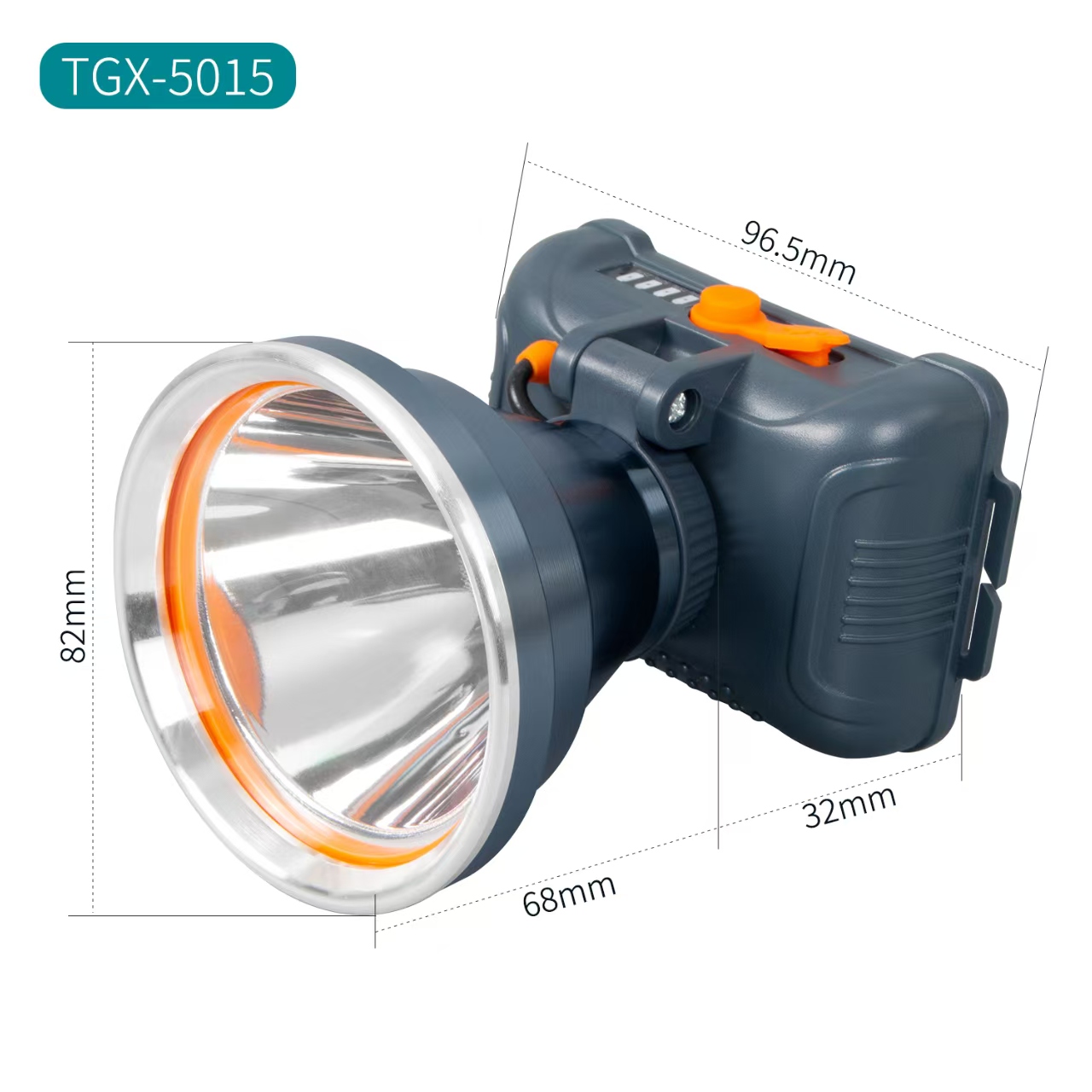 TGX-5015 outdoor lithium battery rechargeable headlamp from Tegxin Taijin series