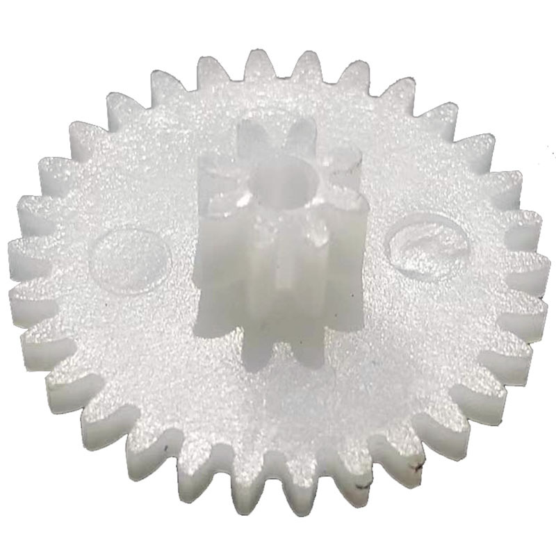 0.5 module 30+8 teeth 2mm hole plastic double-layer gear with stacked teeth and double teeth toy accessories 30082a Item Picture