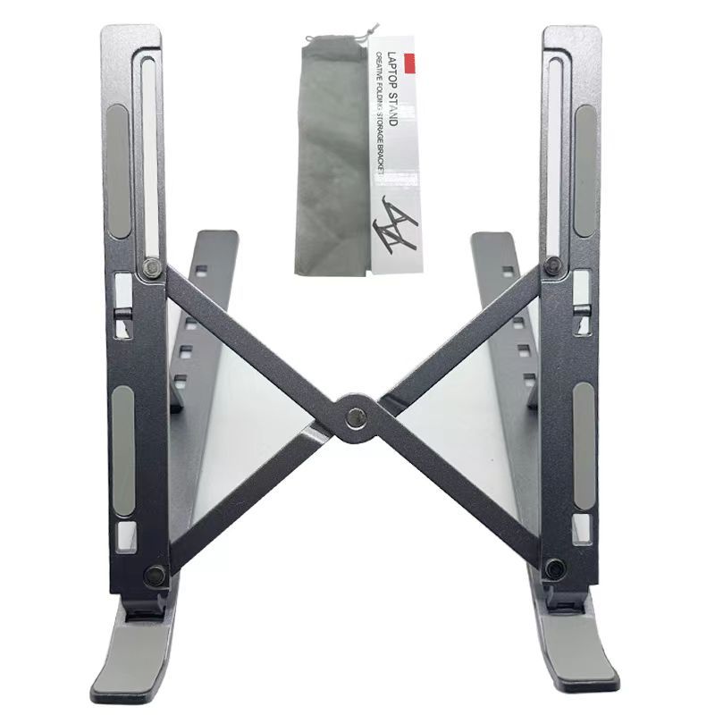 Notebook stand aluminum alloy multi-functional folding vertical support frame portable storage and heat dissipation N3 computer stand Item Picture